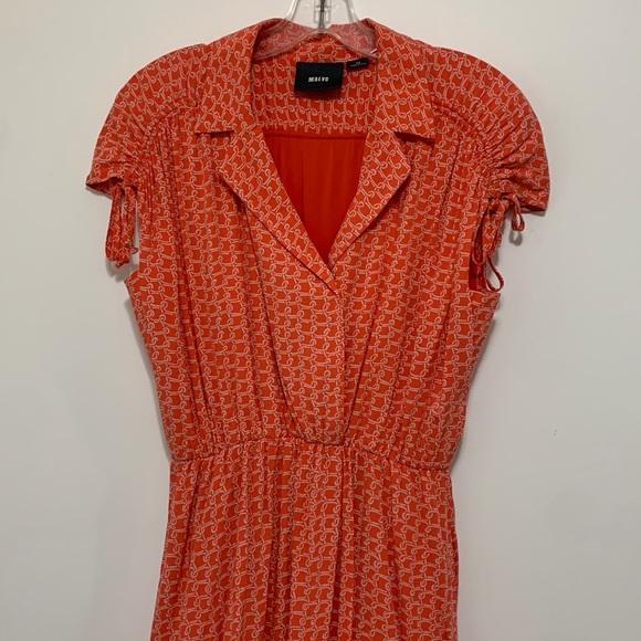 Anthropologie Maeve Coral Dress - Picture 6 of 7